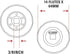 Three T Oil Filter Wrench, Oil Filter Tool For Polaris All Vehicles 2520799 2540086 2830550 2-9/16 in. (65 mm) - 14 flute...