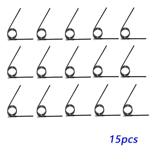 10pcs Torsion Springs 60/90/120/180 Degrees V-Shaped Torsional Spring, Wire Diameter 1.2mm Small Torsion Springs Kit for Home Repair & DIY Project...
