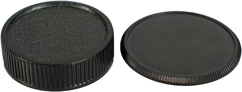 NIYI 2Sets Camera Body Cap and Lens Rear Cap, Compatible with M42(42mm) Screw Mount Camera Rear Lens Protector Cover and Body Protector Set...