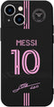 ZERMU for iPhone 14 Plus Case, Lione%l Mess%i Super Soccer Star Miam-i #10 Case Full Protection Soft Silicone TPU Shock Absorption Bumper Cover Ph...