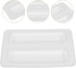 Silicone Toaster Dust Cover 2 Slice Toaster Lid Electric Bread Maker Upper Cover Toaster Machine Top Cover for Bread Machine Part Accessories ?Whi...