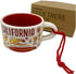 Starbucks California Been There Collection Ceramic Coffee Espresso Demitasse Ornament 2 oz...