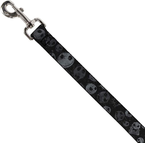 Buckle-Down Pet Leash - NBC Jack Expressions Scattered Weathered - 6 Feet Long - 1" Wide...