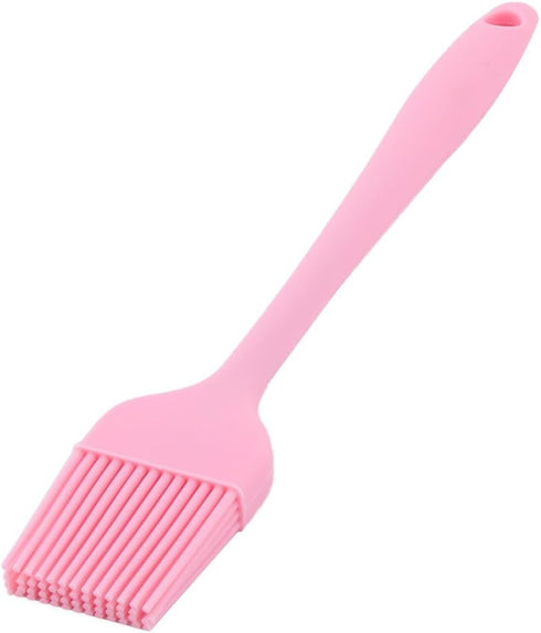 uxcell Silicone Family Bakery Cookie Cake Baking Tool Cream Butter Pastry Brush Pink...