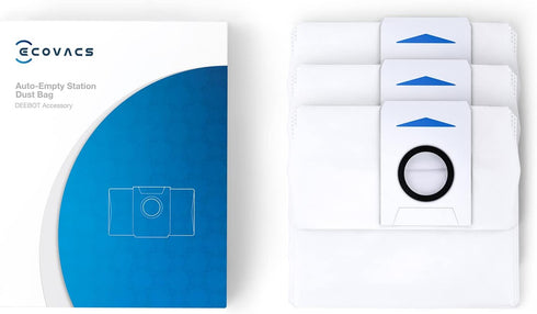 ECOVACS New Disposable Dust Bag for DEEBOT T20 Omni, X1 Omni and T10 Omni Robot Vacuum and Mop Cleaner...
