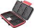 Memory Card Case Water-Resistant Anti-Shock Card Carrying Case Holder Storage Organizer Protector for 12 SD SDXC SDHC Card + 12 Micro SD MSD TF Ca...