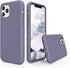 SURPHY Compatible with iPhone 11 Pro Case 5.8 inches, Thickened Liquid Silicone Phone Case (with Microfiber Lining) for 11 Pro 2019, Lavender Gray...