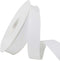 1 inch White Grosgrain Ribbon 50 Yards for Gift Wrapping Weddings DIY Floral Decor Sewing & More...