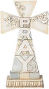 Roman INC. 10.5" HIGH Pray Tabletop Cross Crossword Collection...