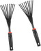 LIOOBO 2pcs 9 Tooth Rake Leaf Rake 9 Root Garden Rake Gardening Rake Garden Rake Gardening Tools Handheld Rake...