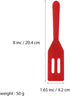 ?2 Pack?Kunovo Small Spatula for Nonstick Cookware Mini Spatulas for kitchen Use,Heat-Resistant Silicone Thin Spatula Cooking Baking (Black-R)...