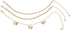 3Pcs Cuban Link Ankle Bracelet Set for Women Gold Plated Stainless Steel Butterfly Snake Chain Anklets Layered Butterfly Chain Anklet for Summer B...
