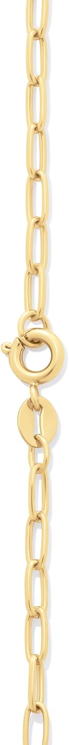 Amazon Essentials 14K Gold Plated Paperclip Chain Necklace...