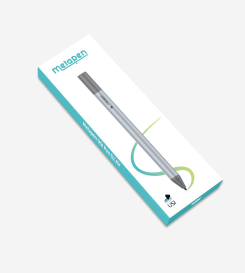 Metapen USI Stylus Pen G1 Air for Chromebook (AAAA Batteries, 4096 Finest Control, Smooth Writing) Perfect for ASUS Flip CX5/CM3, HP x360 12b, Len...