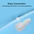 10pcs Male Luer Lock 3/16" Polypropylene Hose Barb Adapter for Laboratory Biochemical/Analytical Instruments, Food Machinery and Aquarium Equipmen...