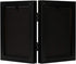Frametory, 4x6 Double Picture Frame - Real Glass Hinged 2 Photos Collage, Desktop Picture Frame Standing Vertical (White, 1 Pack)...