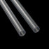 10mm OD Clear Rigid Tubing Plastic Test Tubes 7mm ID, 300mm Length, Pack of 6...