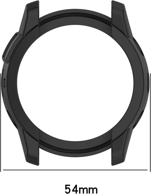 Compatible with Garmin Tactix 7 AMOLED Case, Scratch-Resistance TPU Military Protection Rugged Cover Case for Garmin Tactix 7 AMOLED Smartwatch Ac...