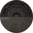 Hickory Hardware P2182-BI Carbonite Collection Knob 1-1/2 Inch, 1-1/2 in (Diameter), Black Iron...