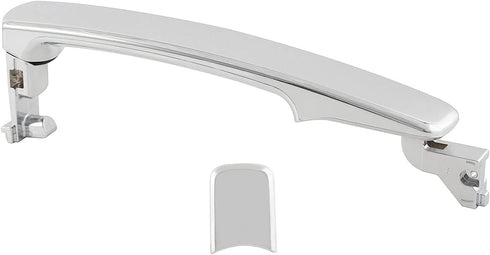 Deal Chrome Exterior Door Handle, Rear Left/Right or Front Passenger Side, Compatible with 03-08 FX35/FX45 08-13 Rogue 14-15 Rogue Select 03-07 Mu...