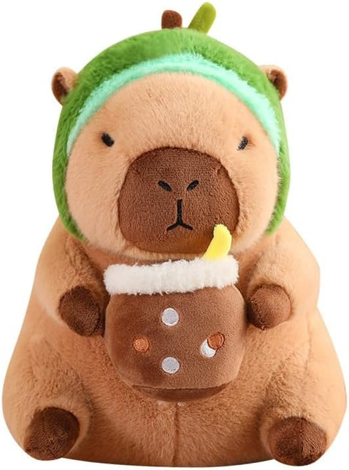 Kids' Plush Toy Pillows Capybar Plush Toy Soft Capybar Plushie Pillow Capybar Stuffed Animal Plush Toy 11.8in (Color : Green)...
