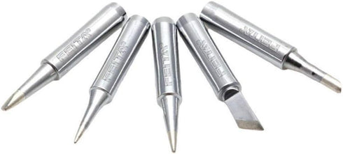 900M-T Soldering Iron Tips 60 Watt Replacement Electronic Soldering Accessories for Electrical Soldering Station 936 Tools (B/2.4D/I/K/3C 5Pcs)...