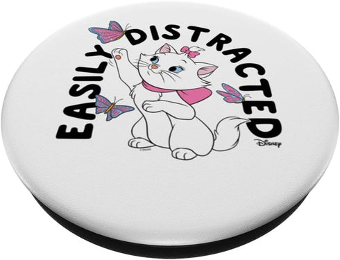 The Aristocats - Marie Easily Distracted with Butterflies PopSockets Standard PopGrip...