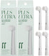 PLUS ULTRA Eco-Friendly Oral-B Compatible Electric Toothbrush Replacement Heads - 4 Heads Per Pack - Soft Toothbrush for Sensitive Teeth...