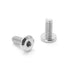 60 Pcs M6x15mm Stainless Steel Flat Head Hex Socket Cap Bolts Screws Countersunk Connector Fastener...