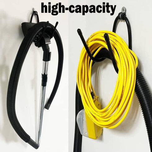Vacuum Cleaner Storage Bracket Power Tool Hose Stand Holder Vacuum Head Hanger for Canister Vacuum Cleaner Handheld Vacuum Cleaner Work Shop Vacuu...