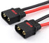 SoloGood 2pcs QS8 Charge Lead QS8 to 4mm Bullet Banana Connector Plug Charger Cable Lead 10AWG Silicone Wire Cable for FPV RC Power Supply......