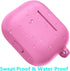 AirPods 3 Case Cover with Keychain, Soft Silicone Protective Case Compatible with AirPod 3rd Generation 2021, Shockproof, Colorful Earbuds Case Su...