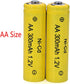 FULIN 12 Packs 1.2V AA 300mAh Ni-Cd Rechargable Batteries for Solar Lights,Lawn Landscape Lighting(AA Size)...