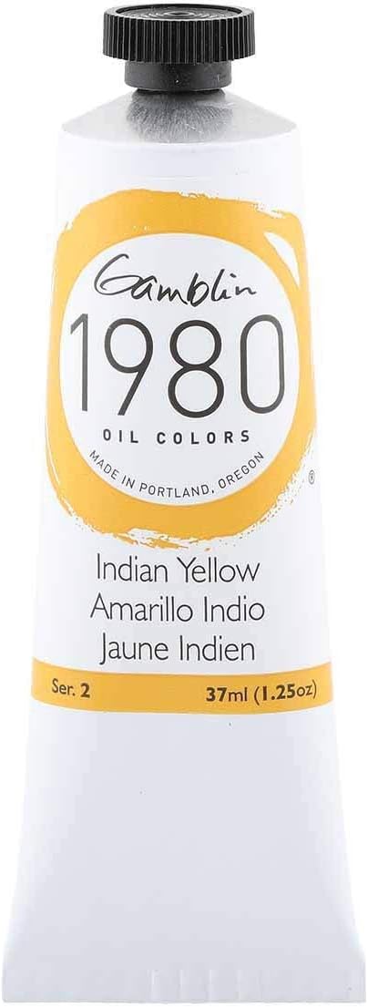 Gamblin 1980 Oil Indian Yellow 37Ml...