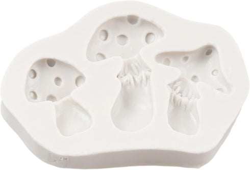 Mushroom Chocolate Mold Mushroom Silicone Mold Vegetable Fondant Molds For Cake Decoration Cupcake Topper Chocolate Cupcake Topper Candy Polymer C...