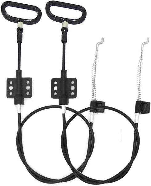 2Pcs Recliner Cables Replacement D-Ring Cables, Exposed 4.9" Total 33.7", Fit Ashley and Most Recliner...