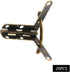 20pcs Hinge Hardware Accessories , 90°Angle Support Spring Hinge for Small Jewelry, Wine Case, Watch Box , Wooden Lid(Dark_Bronze)...