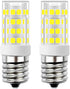 E17 LED Bulb, Stovetop Light, Appliance Bulb Under Microwave Oven, Non-Dimmable, 4W Daylight White 6000K, 110V-130V, 2-Pack...
