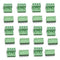 LuoQiuFa10 Set 4-Pin 5.08mm Pitch Male Female PCB Screw Terminal Block...