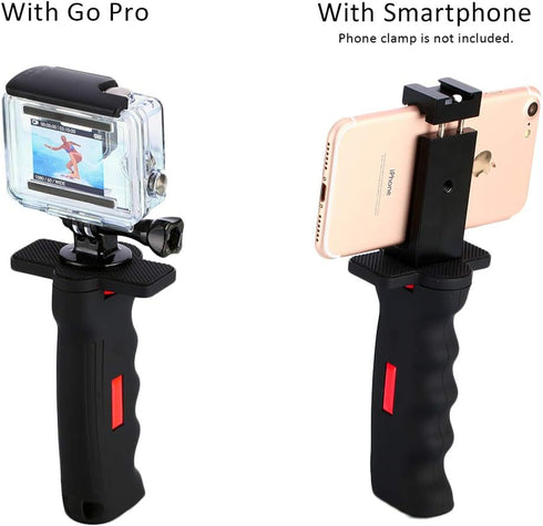 Poyinco Wide Platform Pistol Grip Camera Handle Camera Stabilizers with 1/4" Screw for SLR DSLR DC Canon Nikon Sony iPhone Xiaomi Smartphone...