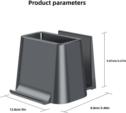 Pencil Holder for Desk,Pencil Organizer for Desk and Accessories Office Supplies Organizer,with Phone Stand Multi-Function Pen Pencil Cup for Home...