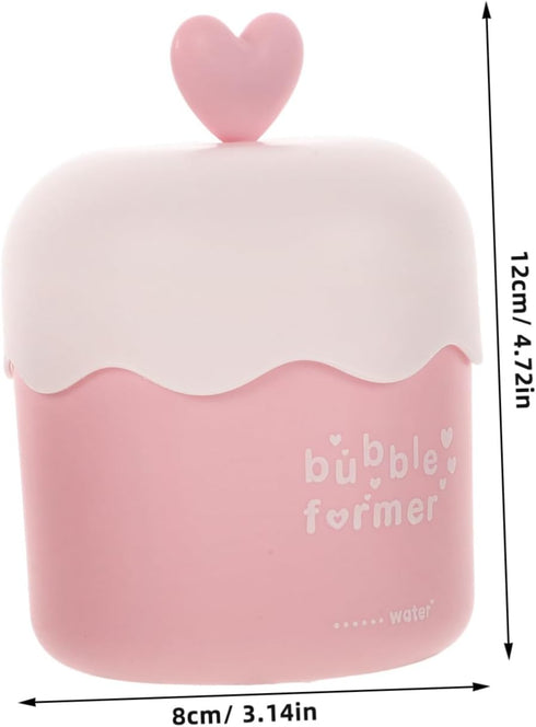 2 Pcs Marshmallow Cream Bubble Cream Cotton Candy Body Wash Face Wash Foam Maker Face Foam Maker Foaming Facial Whip Bubble Maker Portable Bubble ...