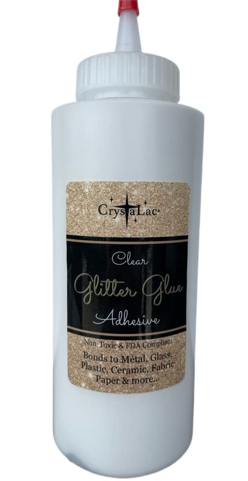 CrystaLac Glitter Glue Adhesive (12oz)...