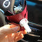 Red Mini Dried Flowers Bouquet for Car Air Vent Clips, Car Air Outlet Perfume Decoration, Car Air Fresheners Interior Accessories Car Decoration...