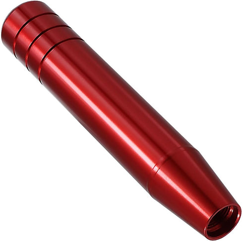 Long Shift Knob Weighted Aluminum Alloy Polished Metal Driving Handle Stick Gear Shifter Knobs Transmission Lever 7 inch Fit Most Cars Trucks SUV ...
