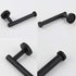 GERZ Bathroom Toilet Paper Holder SUS 304 Stainless Steel Matte Black Tissue Paper Roll Holder Wall Mount...
