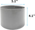 Air Conditioner Hose Extention Coupler 5 Inches, Portable AC Exhaust Vent Hose Connector Coupling Universal Fits Clockwise and Counter-Clockwise T...