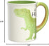 Enesco Our Name is Mud “Tea Rex” Stoneware Coffee, 16 oz. Sculpted Mug, Green,6000549...