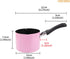 CHEFMADE Mini Milk Coffee Warmer, Non-stick 550ML Milk Chocolate Coffee Butter Warmer Pot With Double Diversion Port...