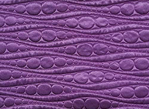 Modern Waves - Edge to Edge Nylon Mesh Stencil, Continuous Line Template for Free Motion Quilting, Domestic Machine Quilting, Hand Quilting, Long-...